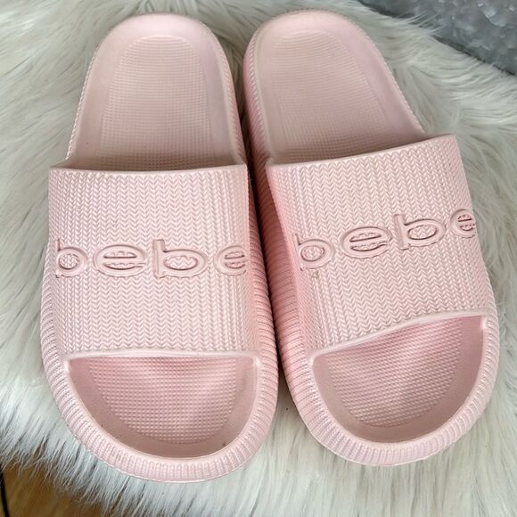 Bebe Malaga Pool Slides Sz 10 - Picture 1 of 6